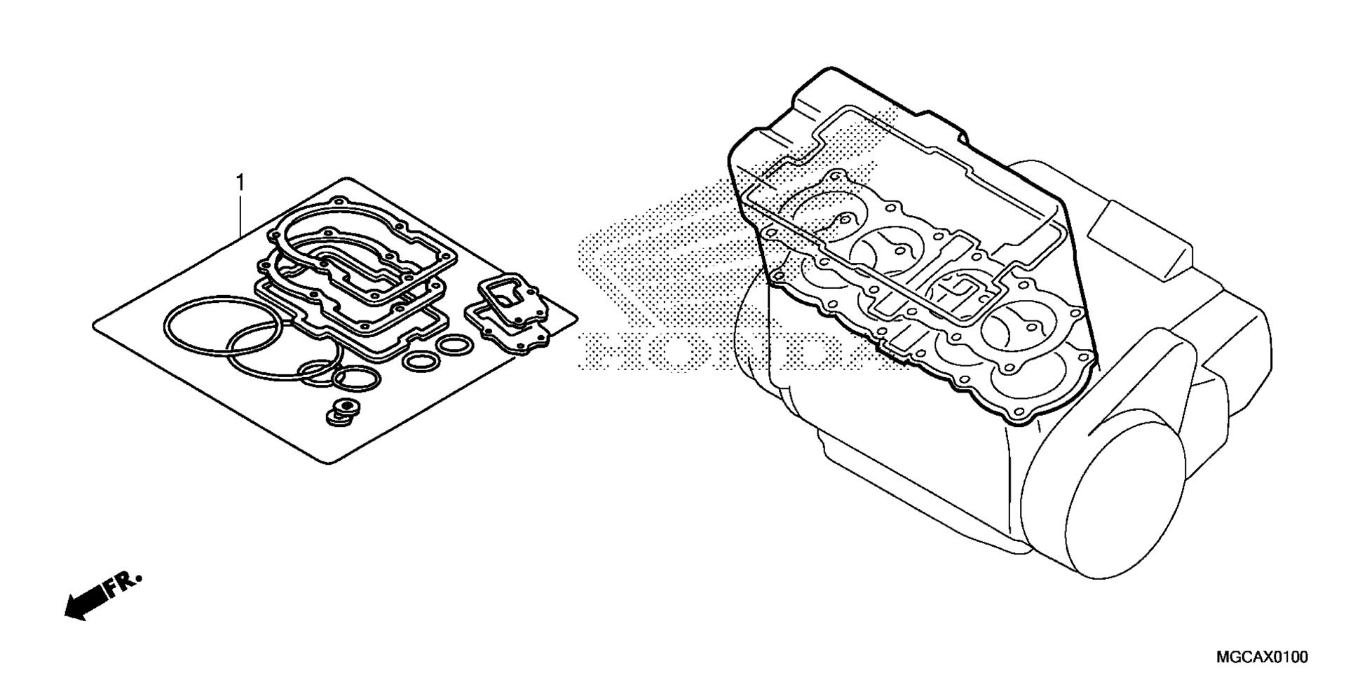 GASKET комплект A