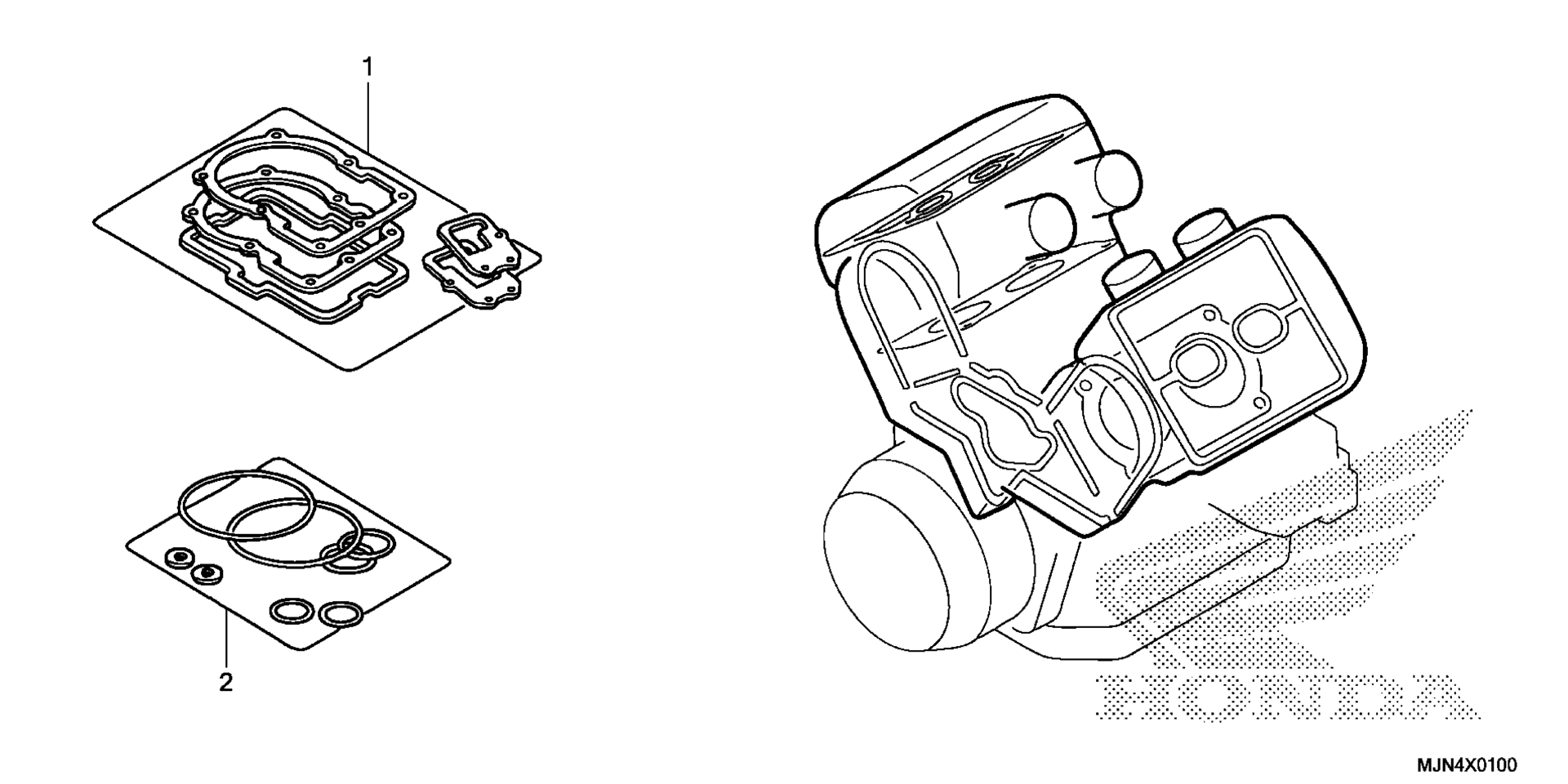 GASKET комплект A