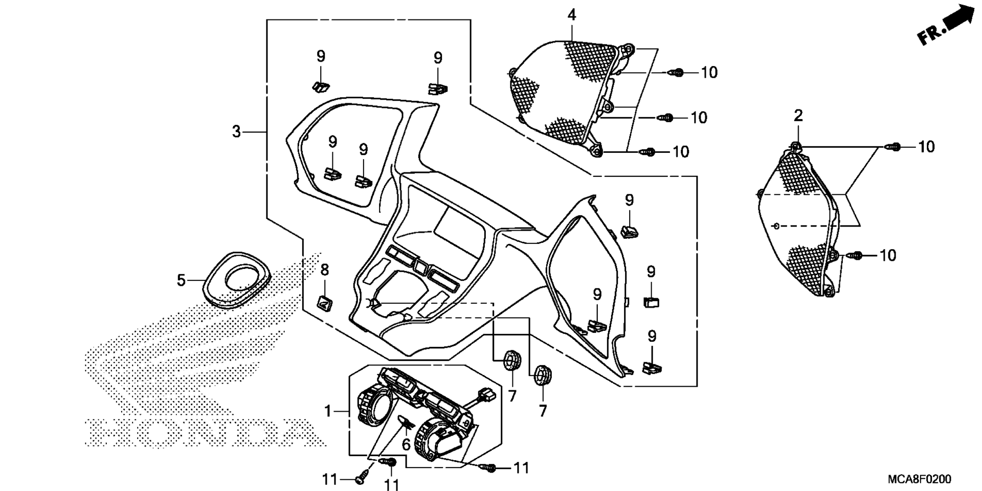 Спидометр PANEL