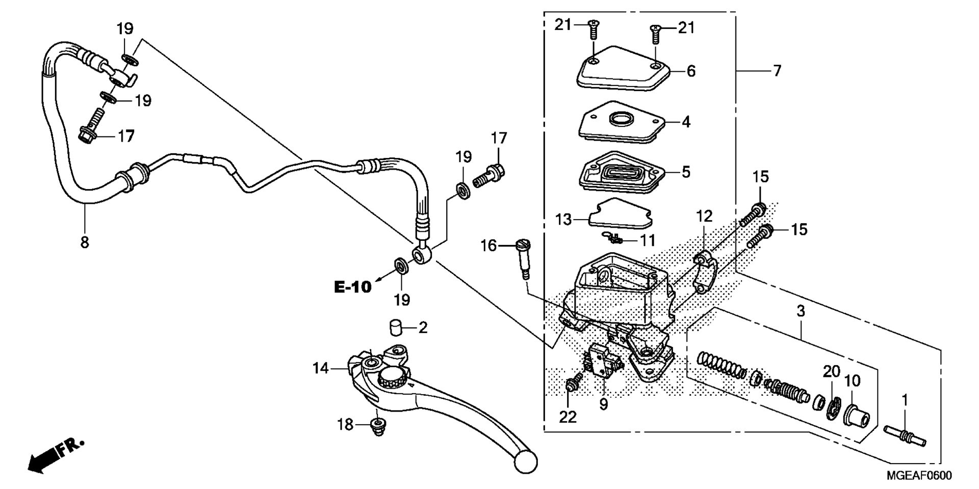 Сцепление MASTER CYLINDER