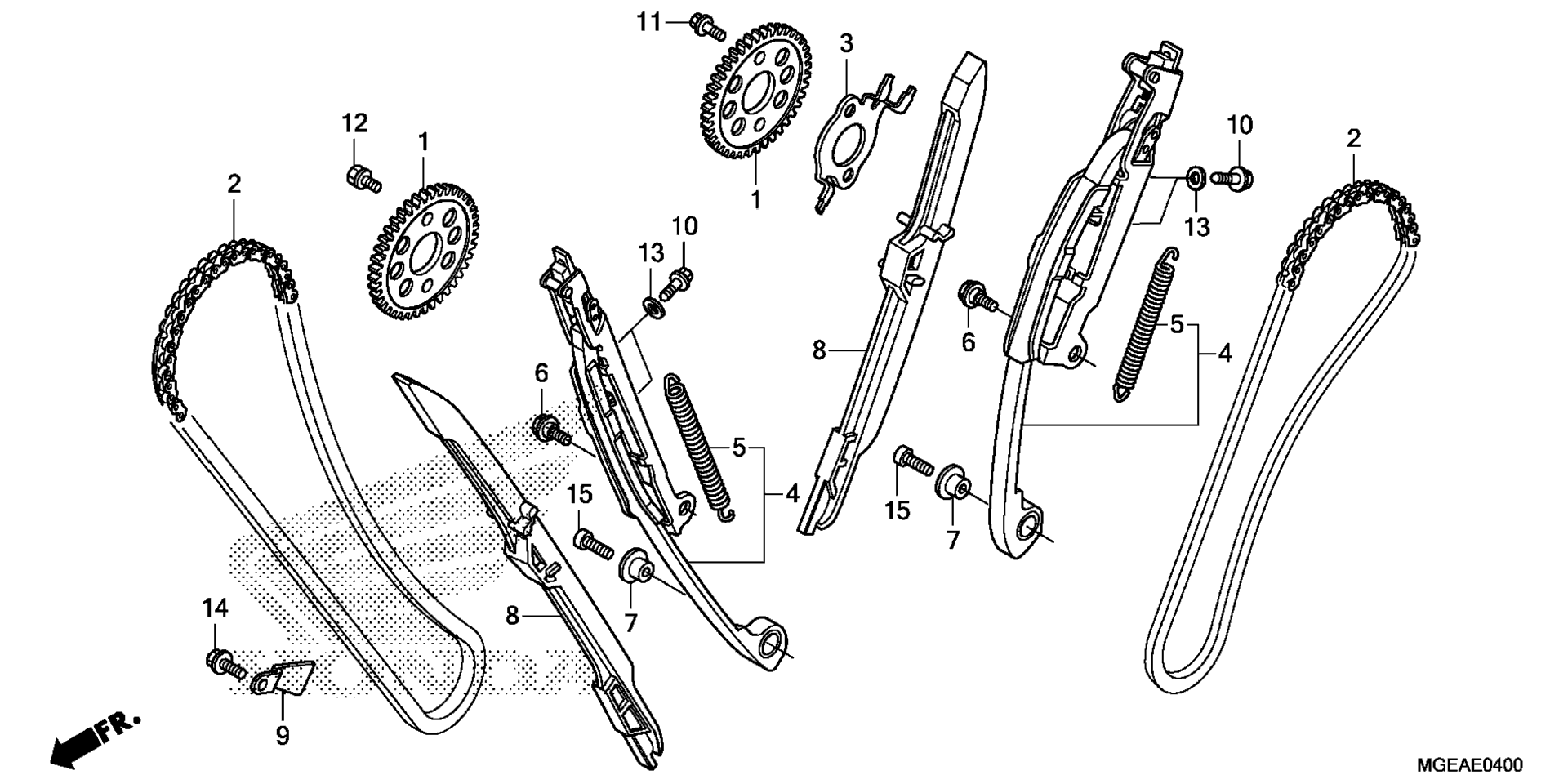 кулачок цепь / TENSIONER