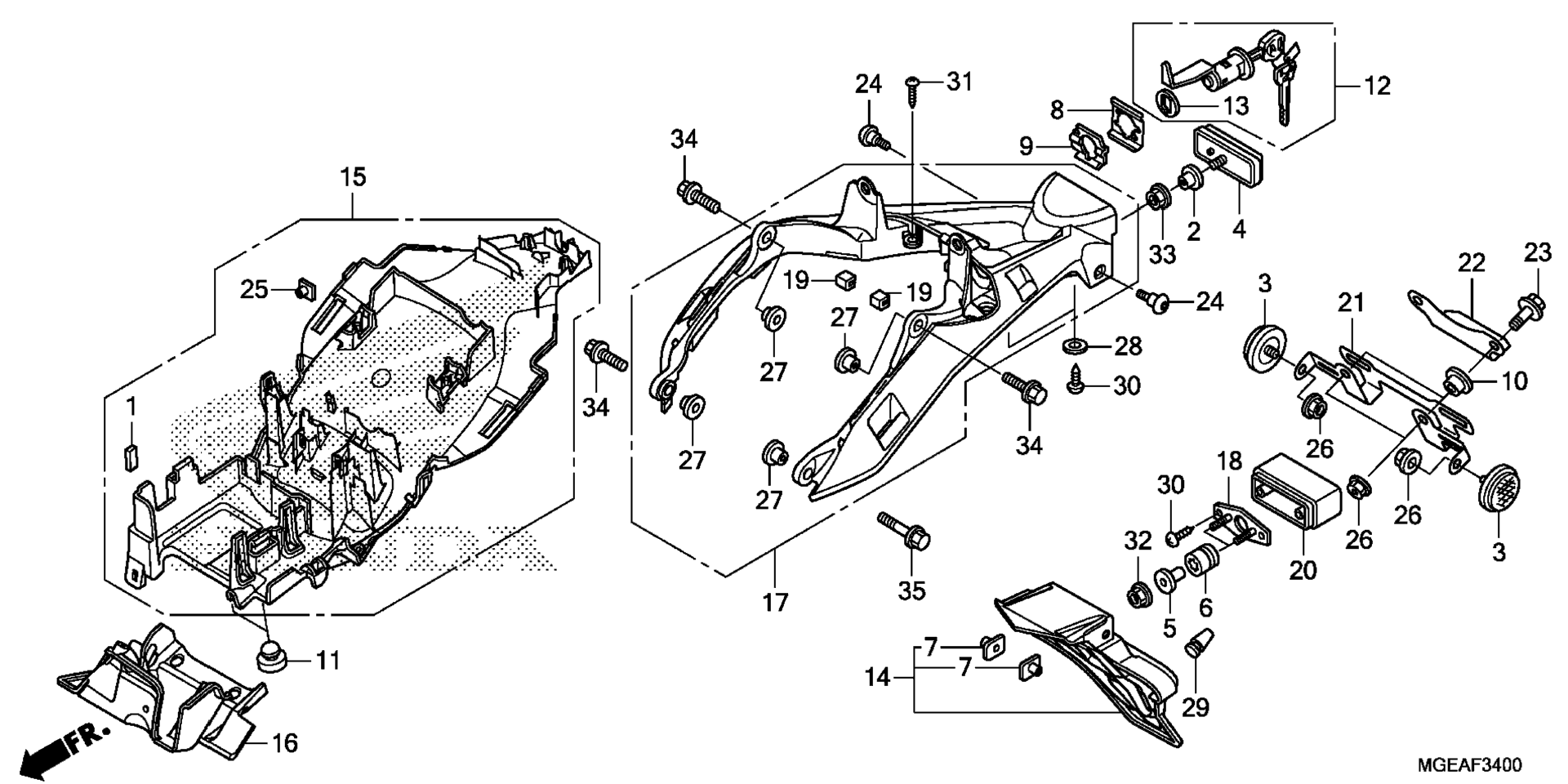 Заднее крыло