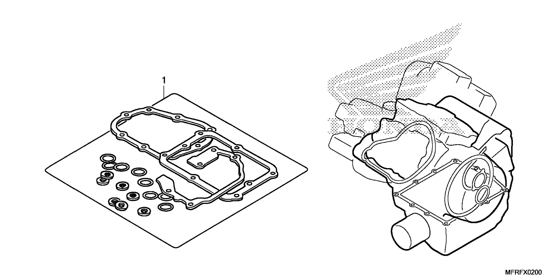 GASKET комплект B
