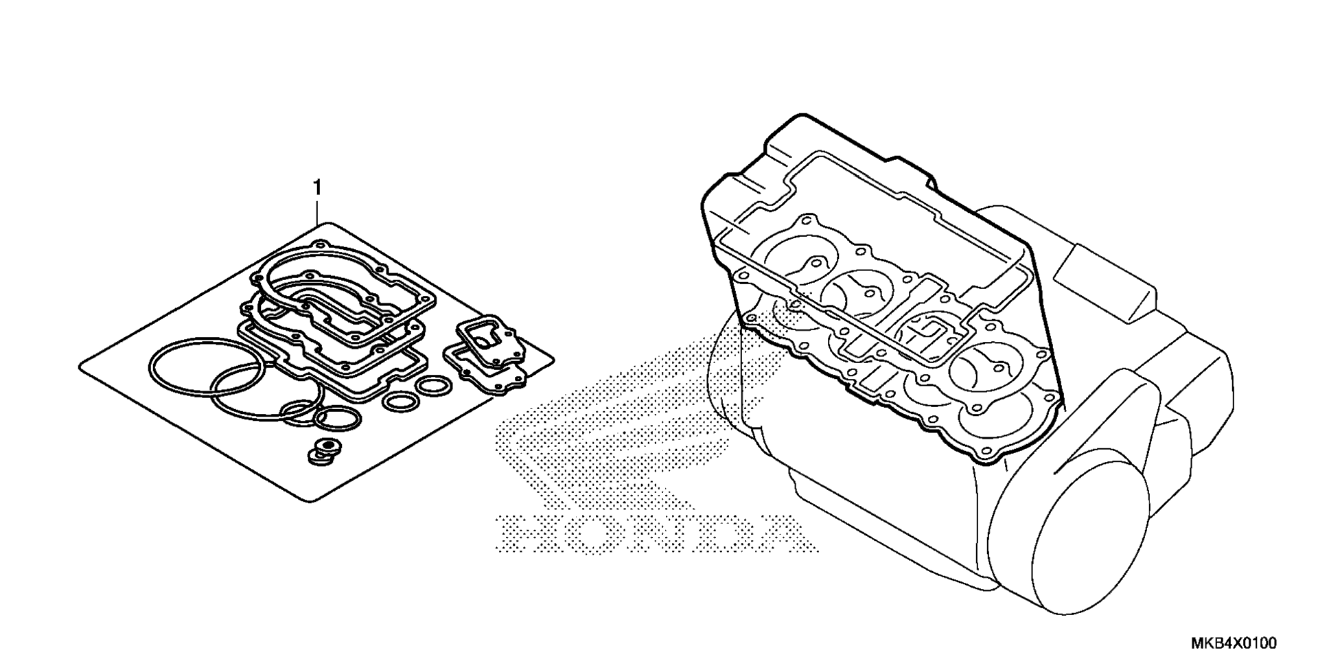 GASKET комплект A