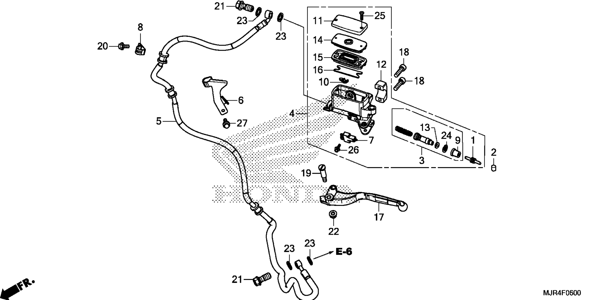 Сцепление MASTER CYLINDER