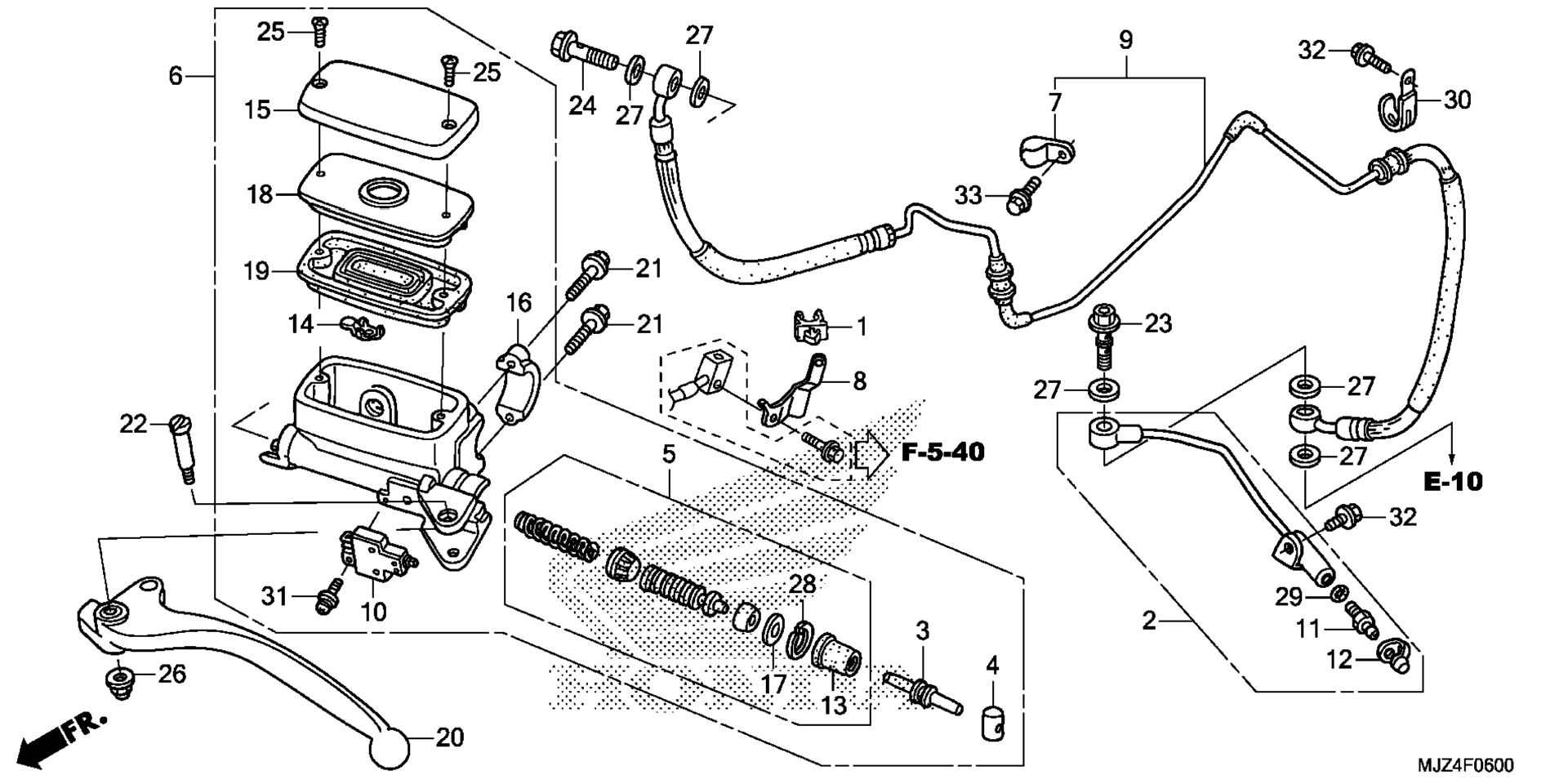 Сцепление MASTER CYLINDER