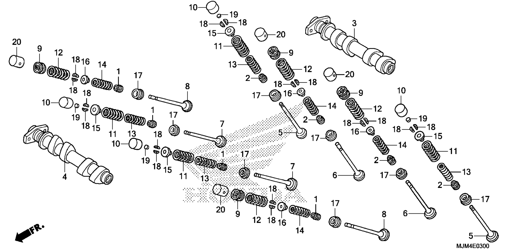 CAMSHAFT / клапан (FR.)