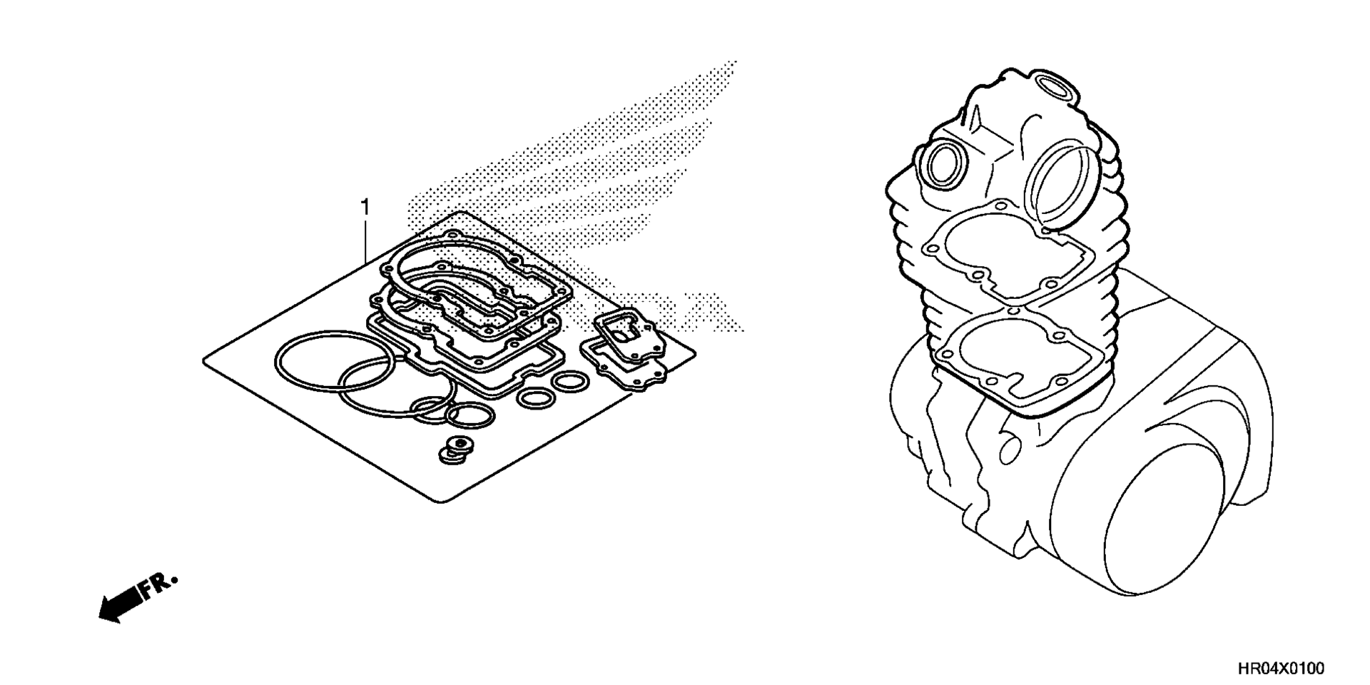 GASKET комплект A