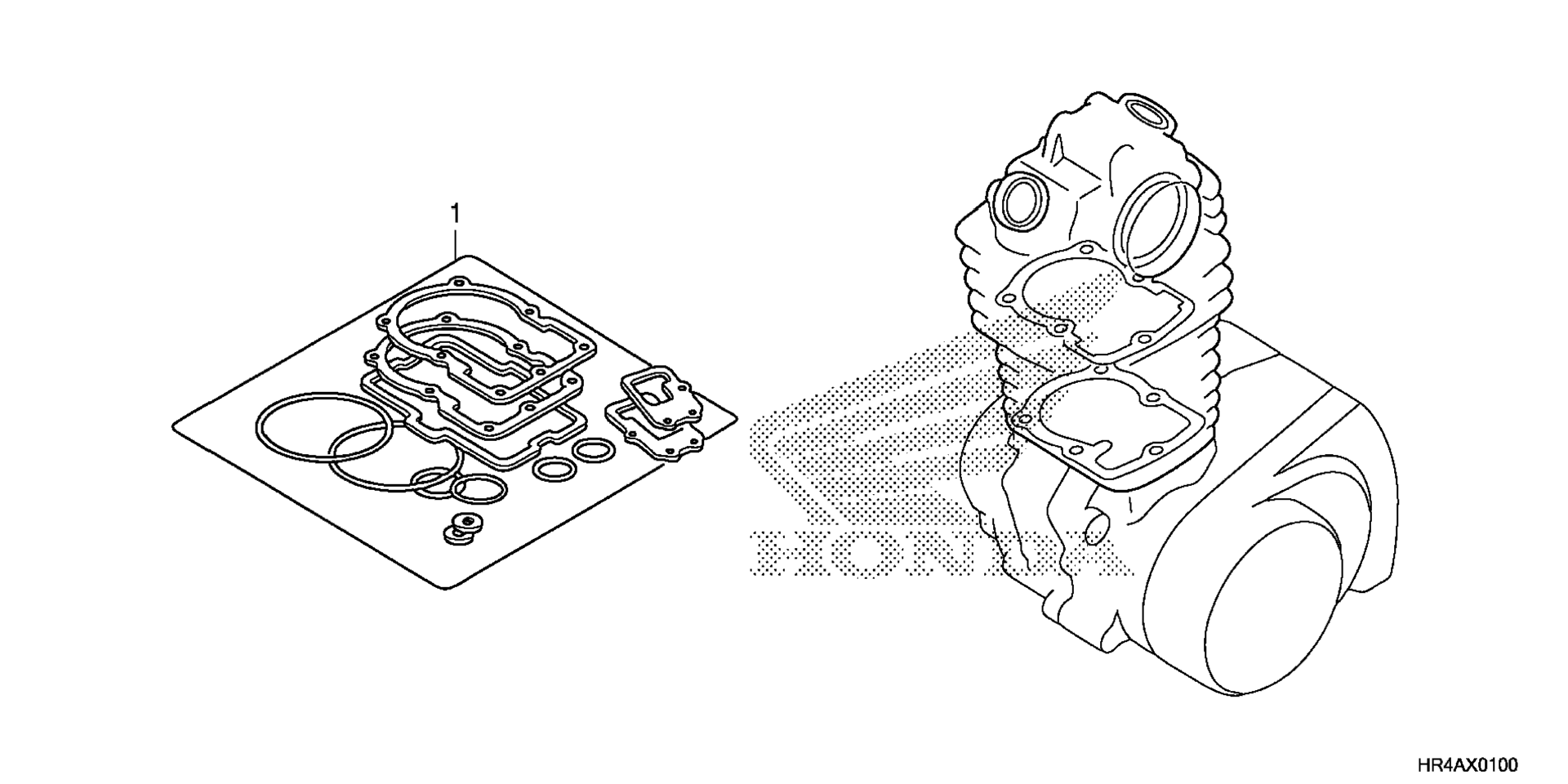 GASKET комплект A