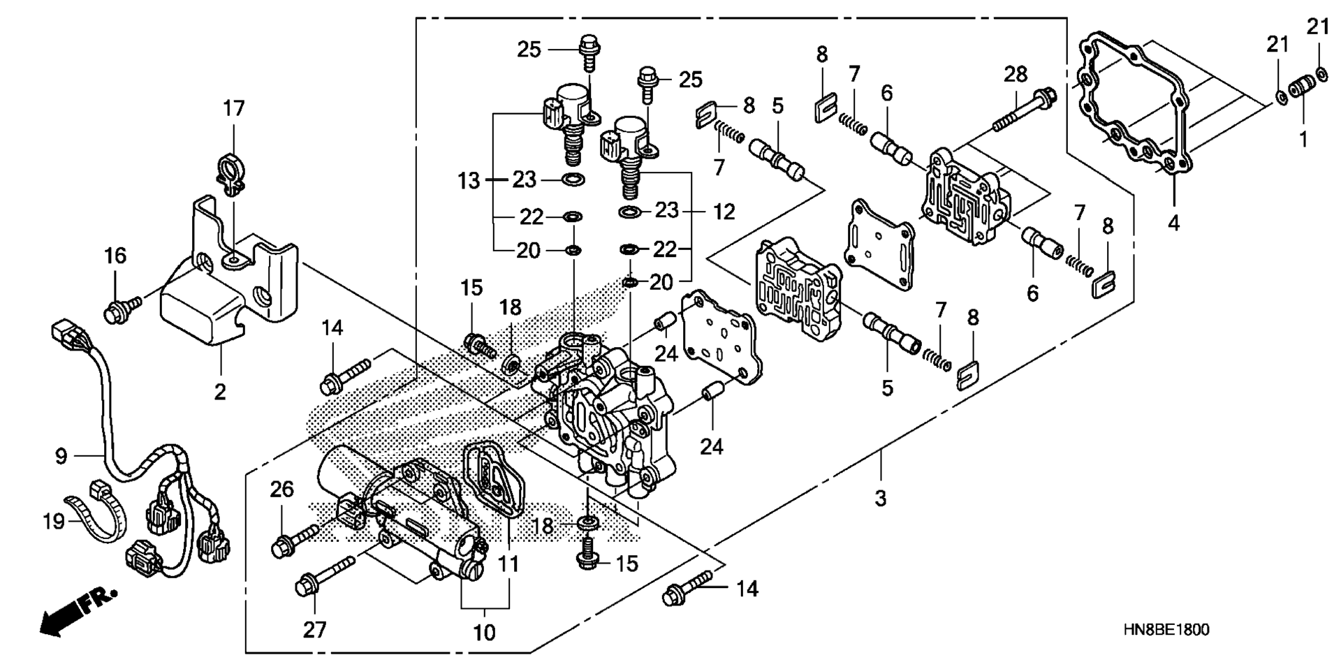Основной VALVE BODY