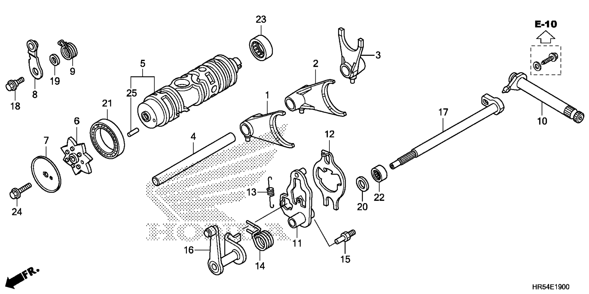 GEARSHIFT вилка