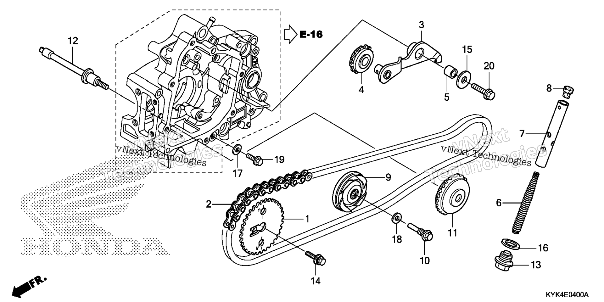 кулачок цепь / TENSIONER