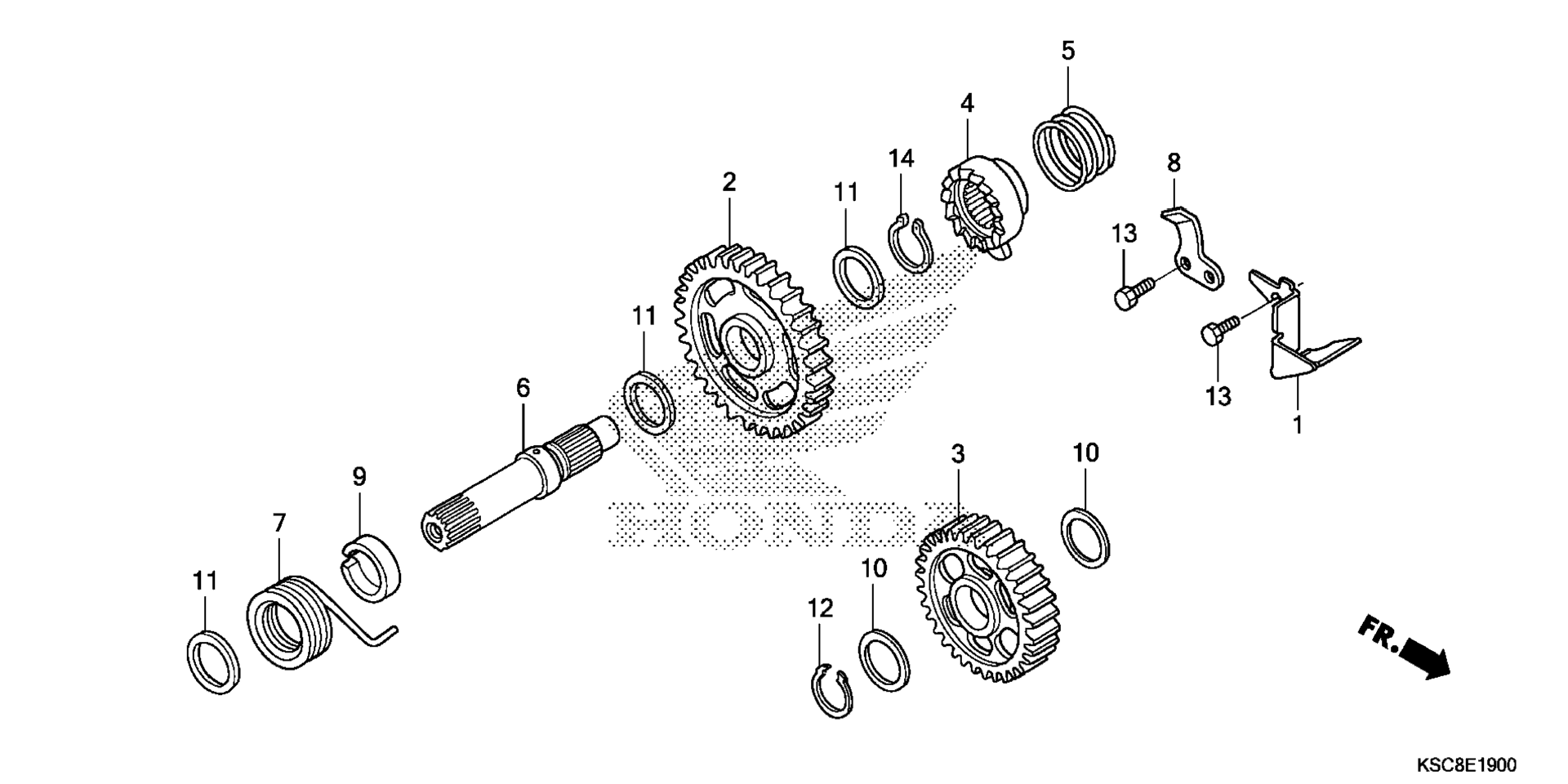 KICK стартер SPINDLE
