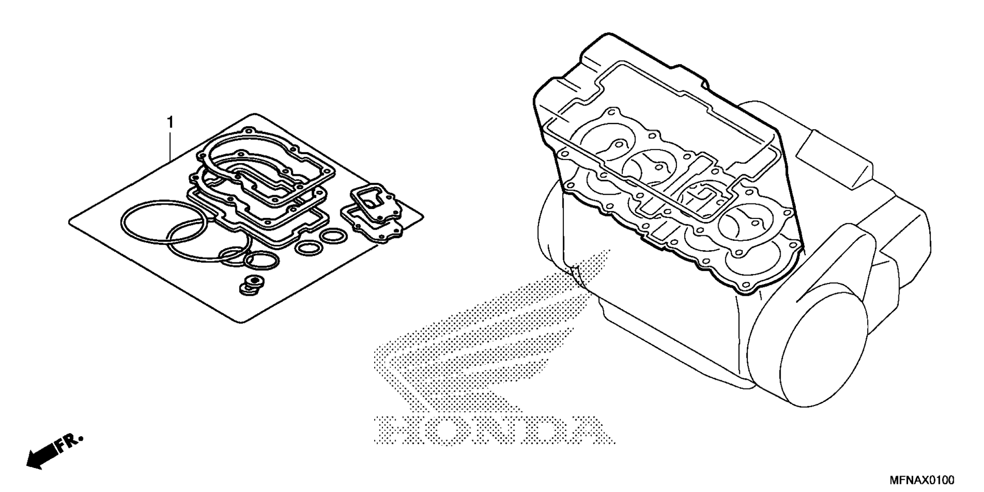 GASKET комплект A