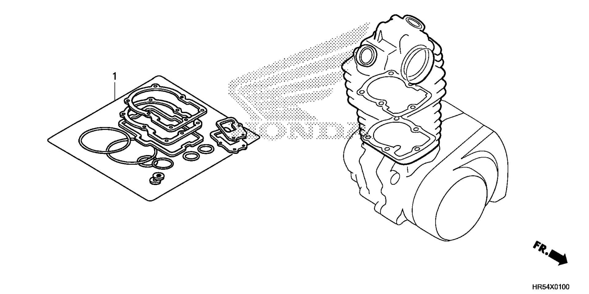 GASKET комплект A