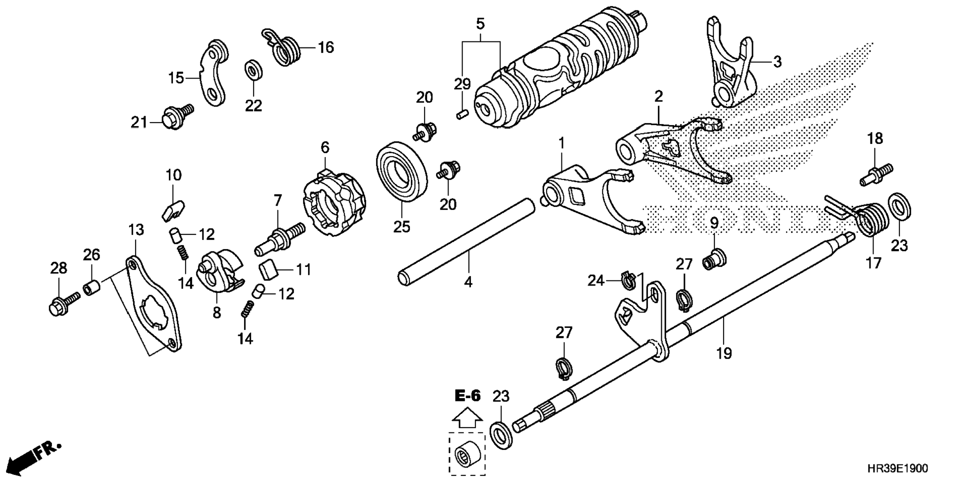 GEARSHIFT вилка (1)