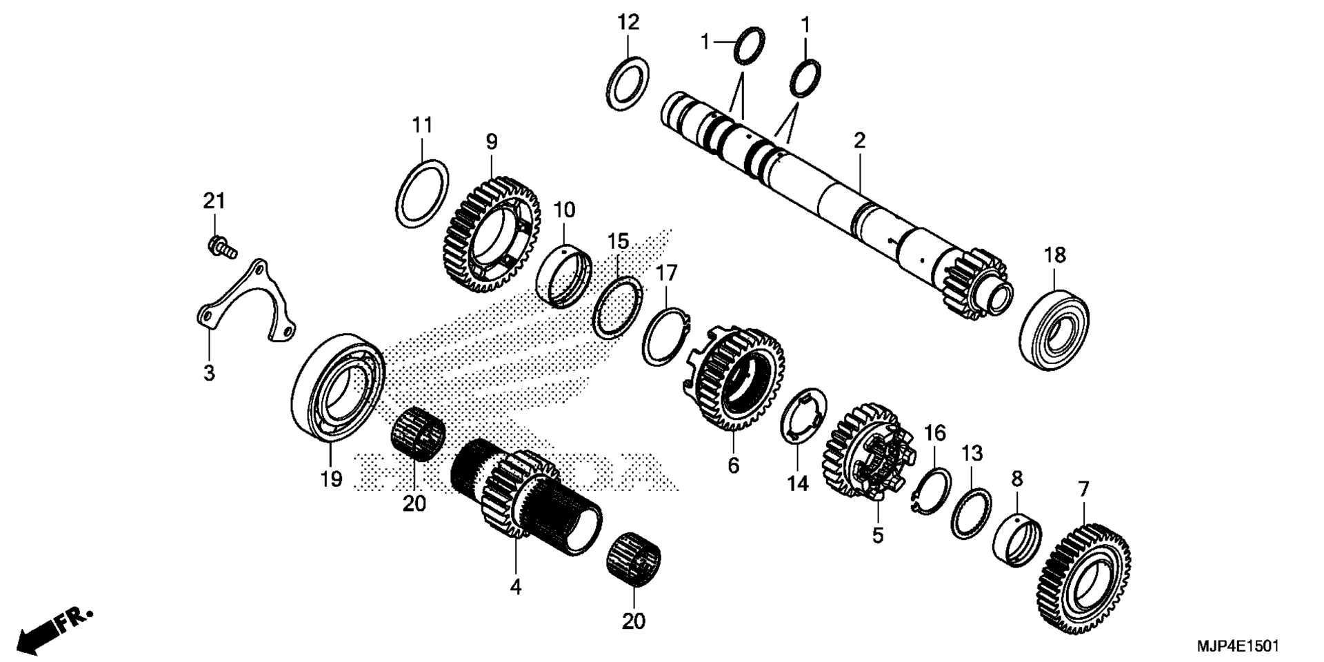 Трансмиссия (MAINSHAFT) (2)