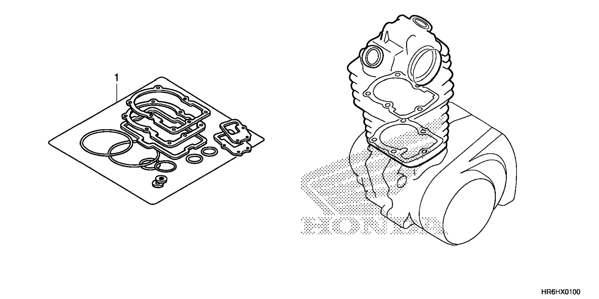 GASKET комплект A