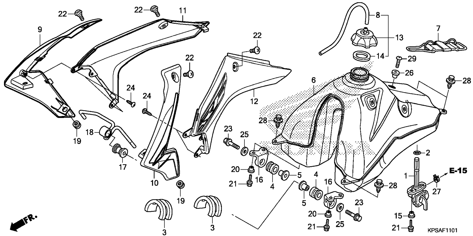 Топливный бак (2)