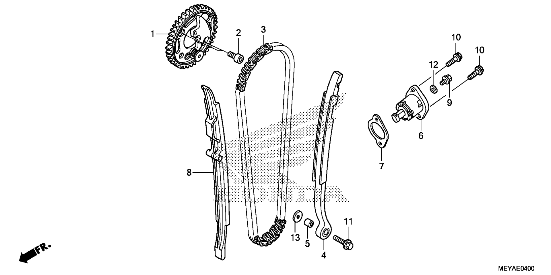 кулачок цепь / TENSIONER