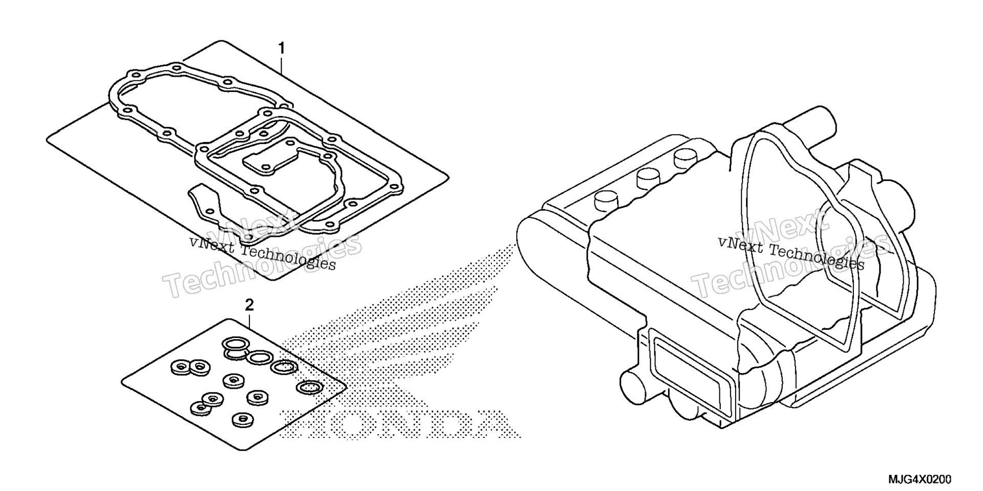 GASKET комплект B