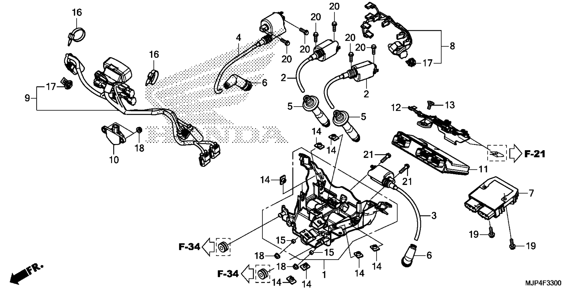 SUB жгут / IGNITION COIL