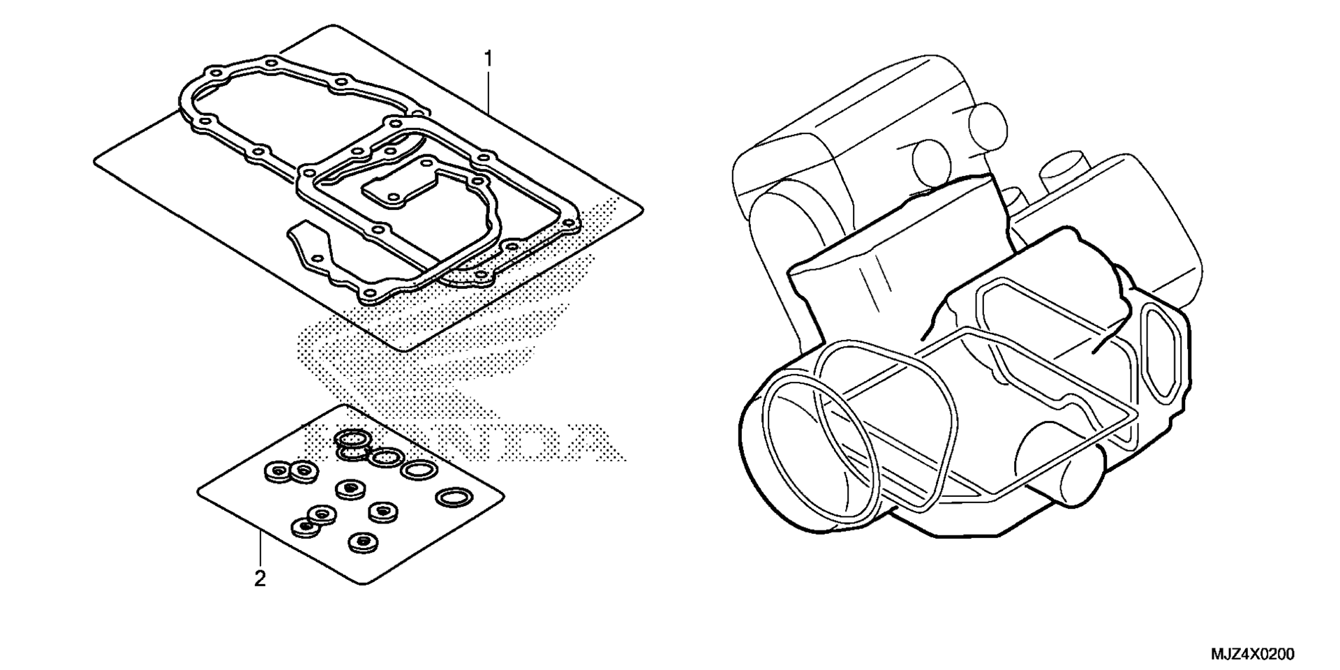 GASKET комплект B
