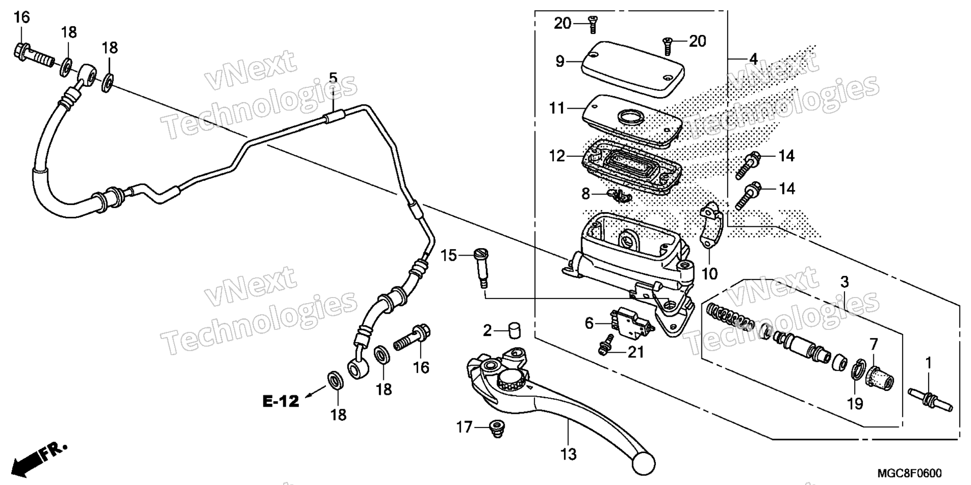 Сцепление MASTER CYLINDER
