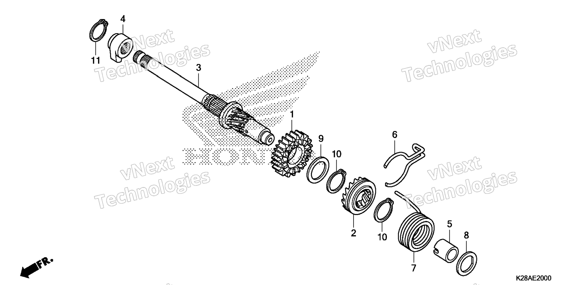 KICK стартер SPINDLE
