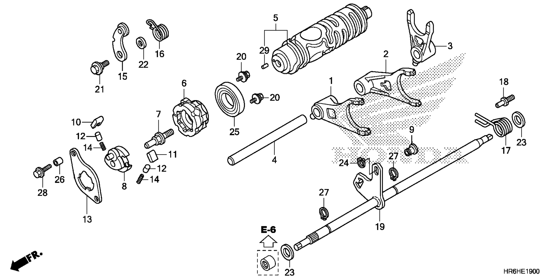 GEARSHIFT вилка