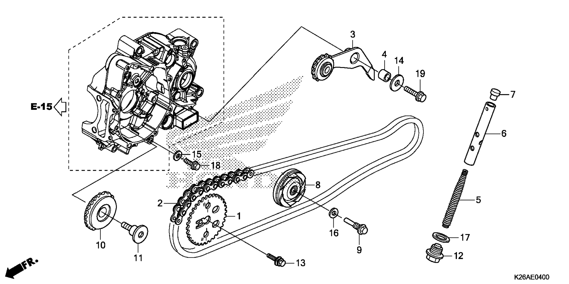 кулачок цепь / TENSIONER