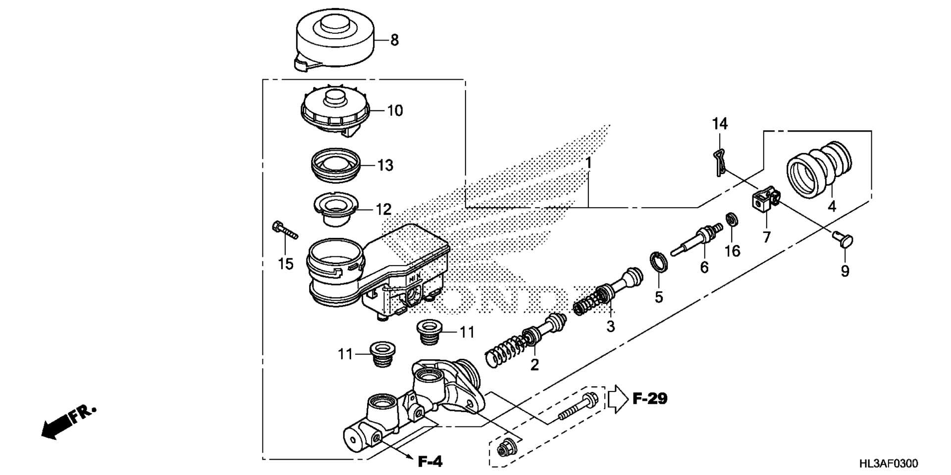 Тормоз MASTER CYLINDER