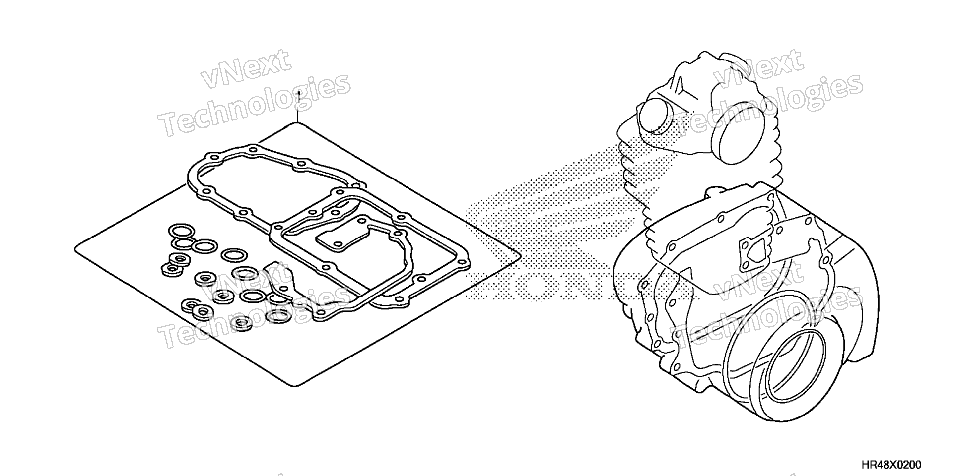 GASKET комплект B