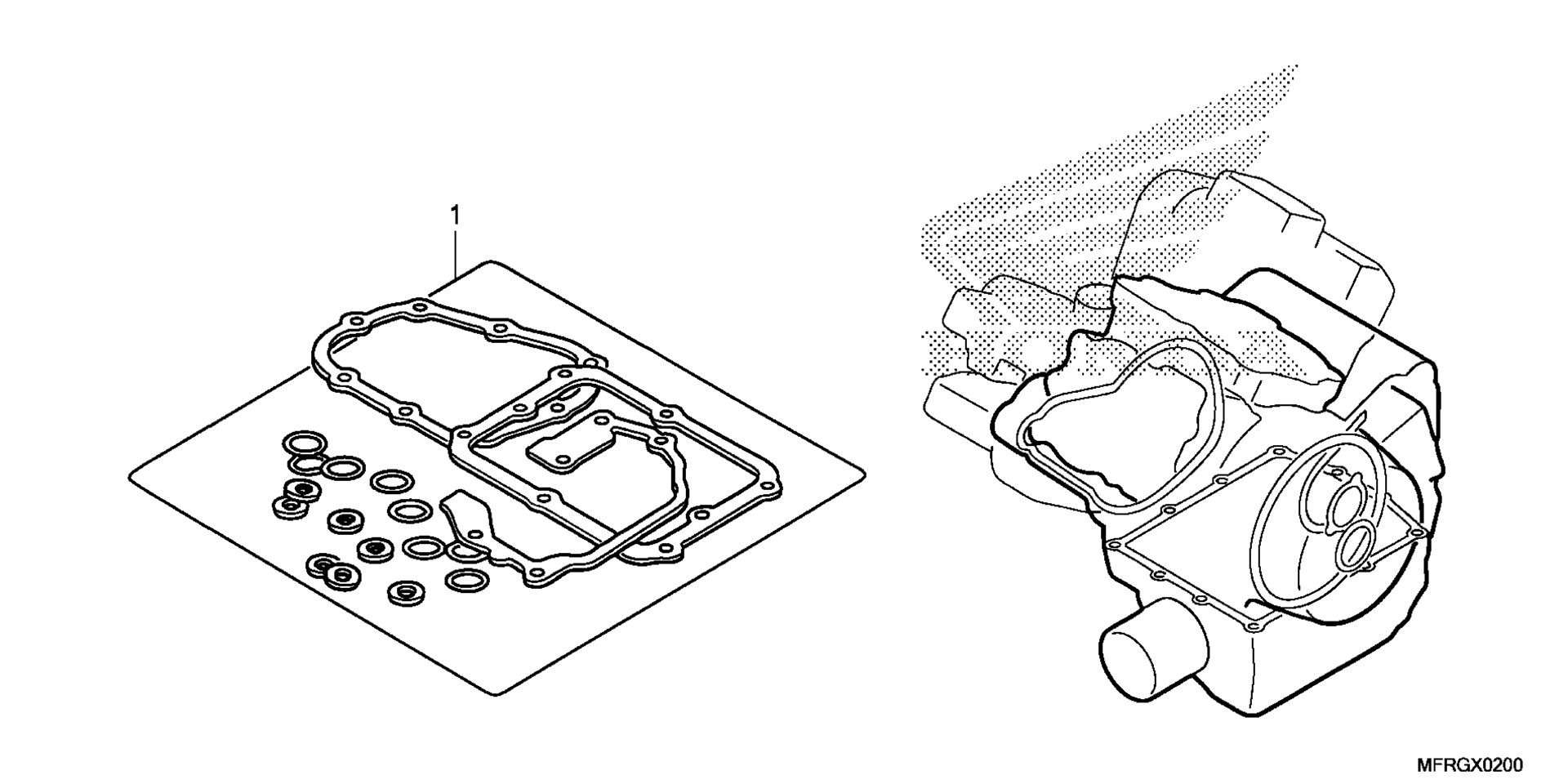 GASKET комплект B