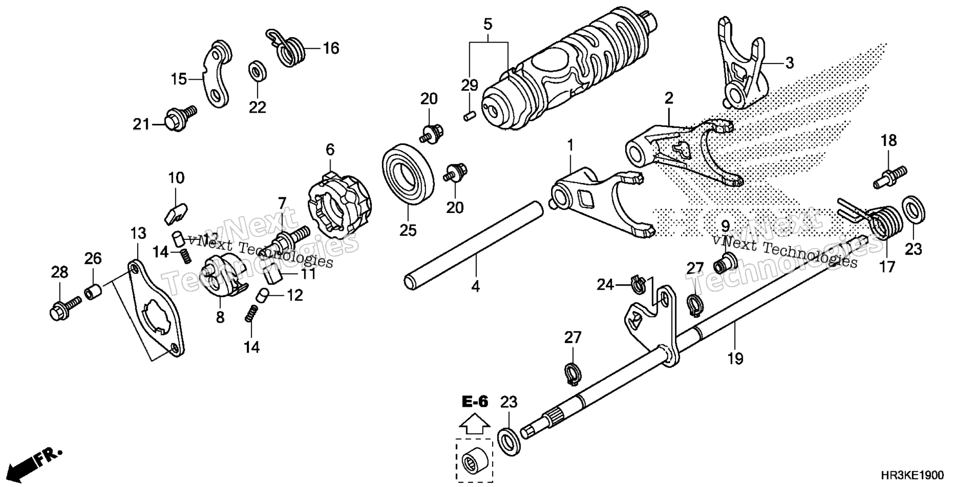 GEARSHIFT вилка (1)