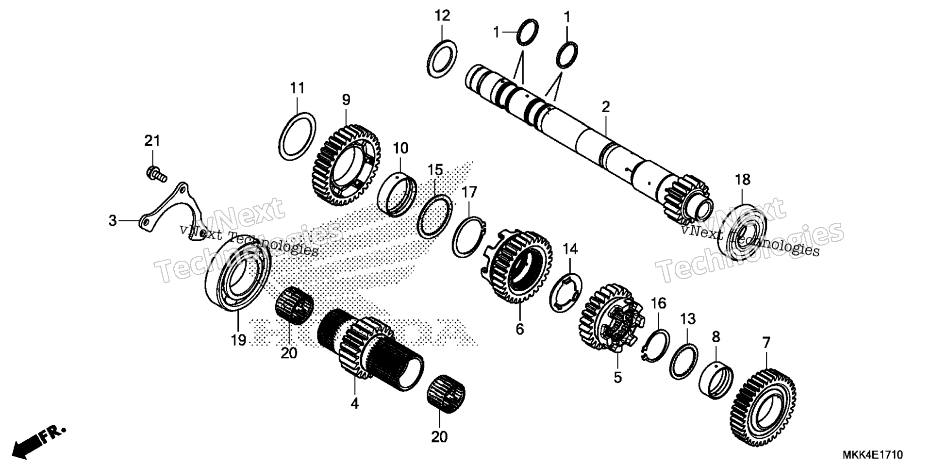Трансмиссия (MAINSHAFT)
