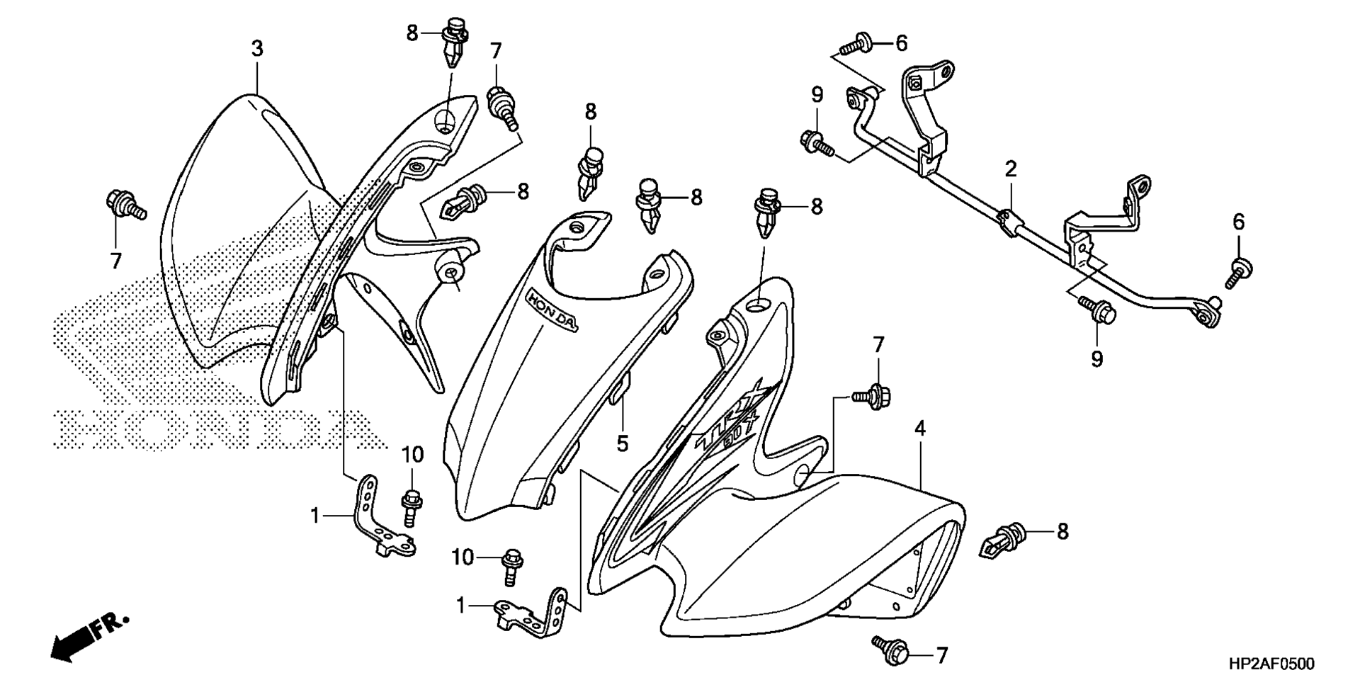 Переднее крыло