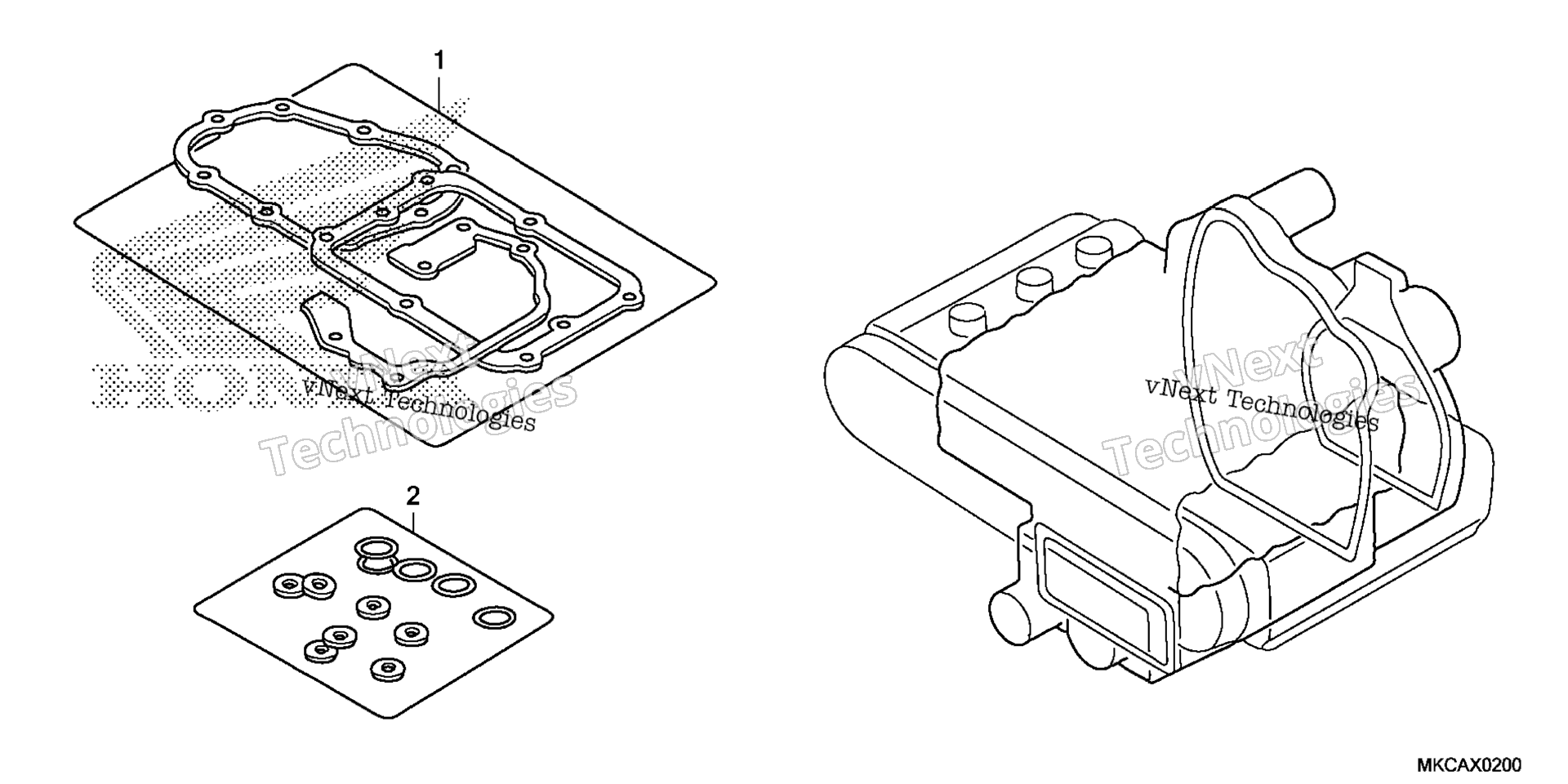GASKET комплект B