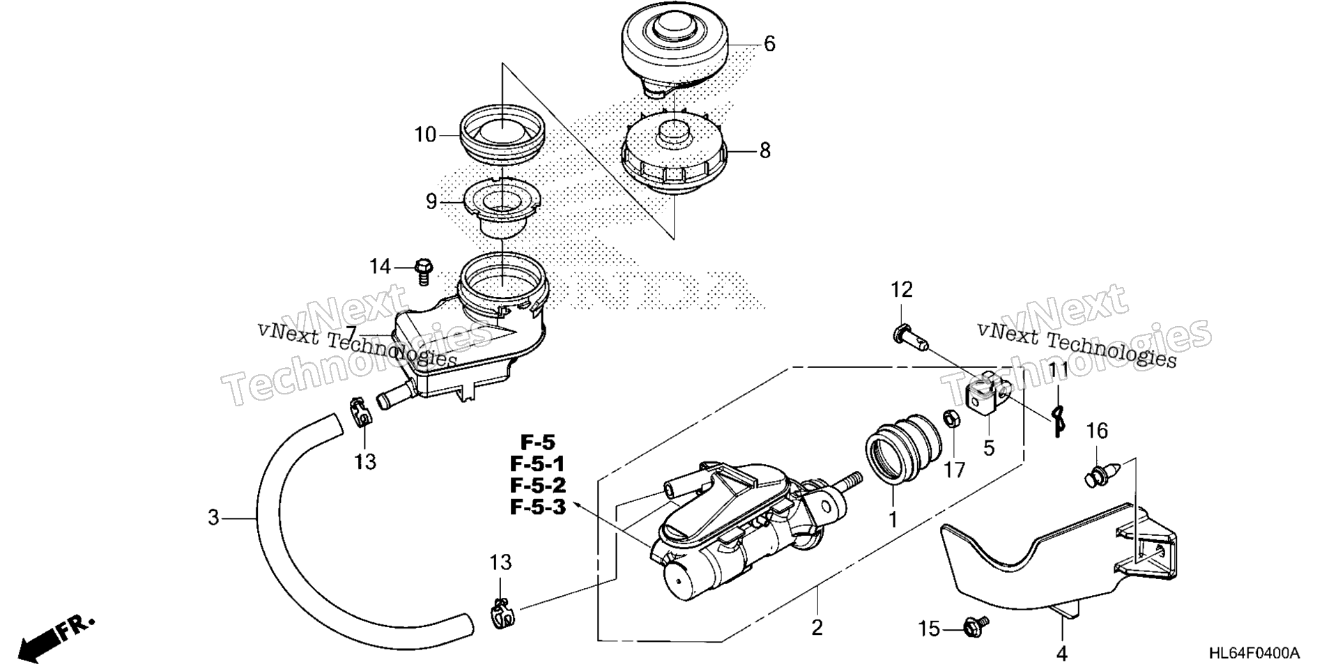 Тормоз MASTER CYLINDER