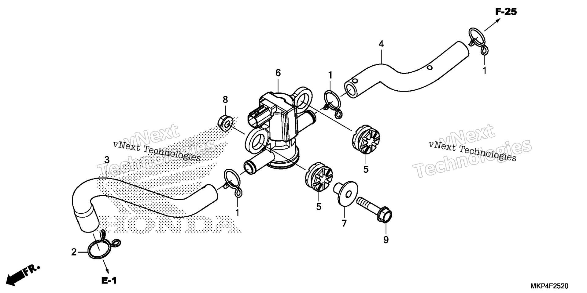 Воздушный впрыск соленоид клапан