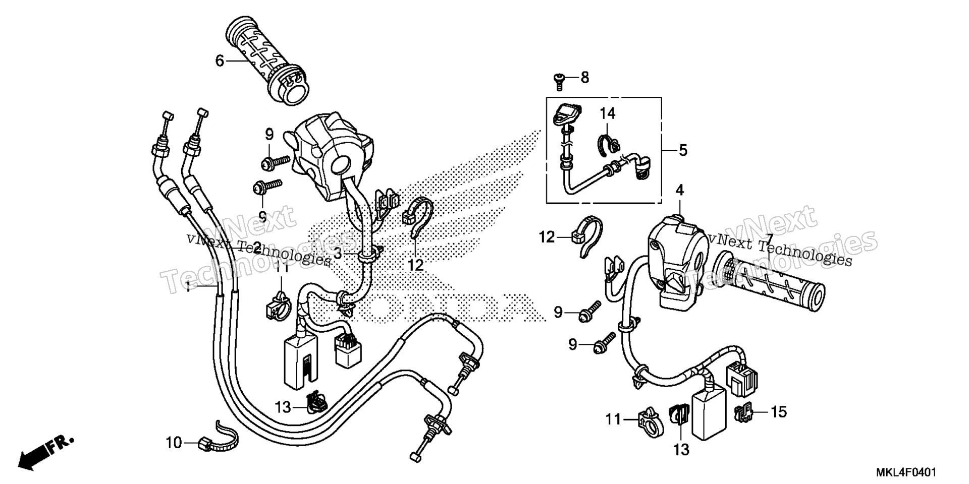 переключатель / CABLE (NC750XD)