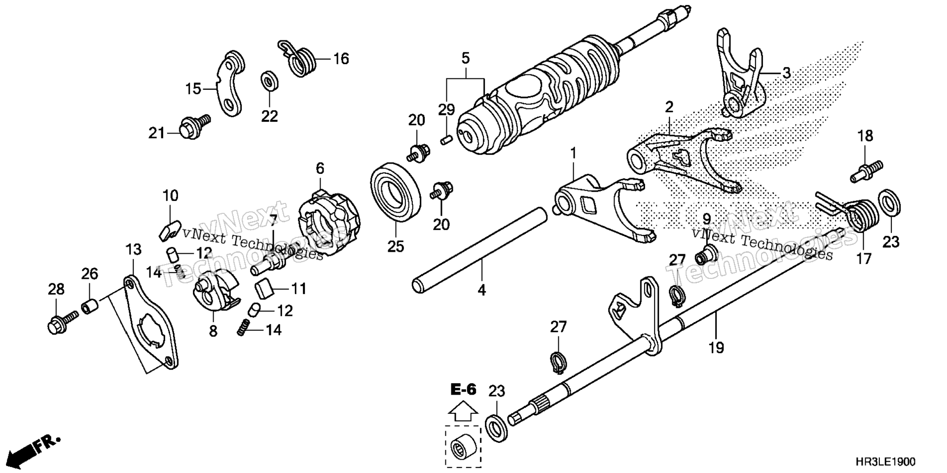 GEARSHIFT вилка (1)