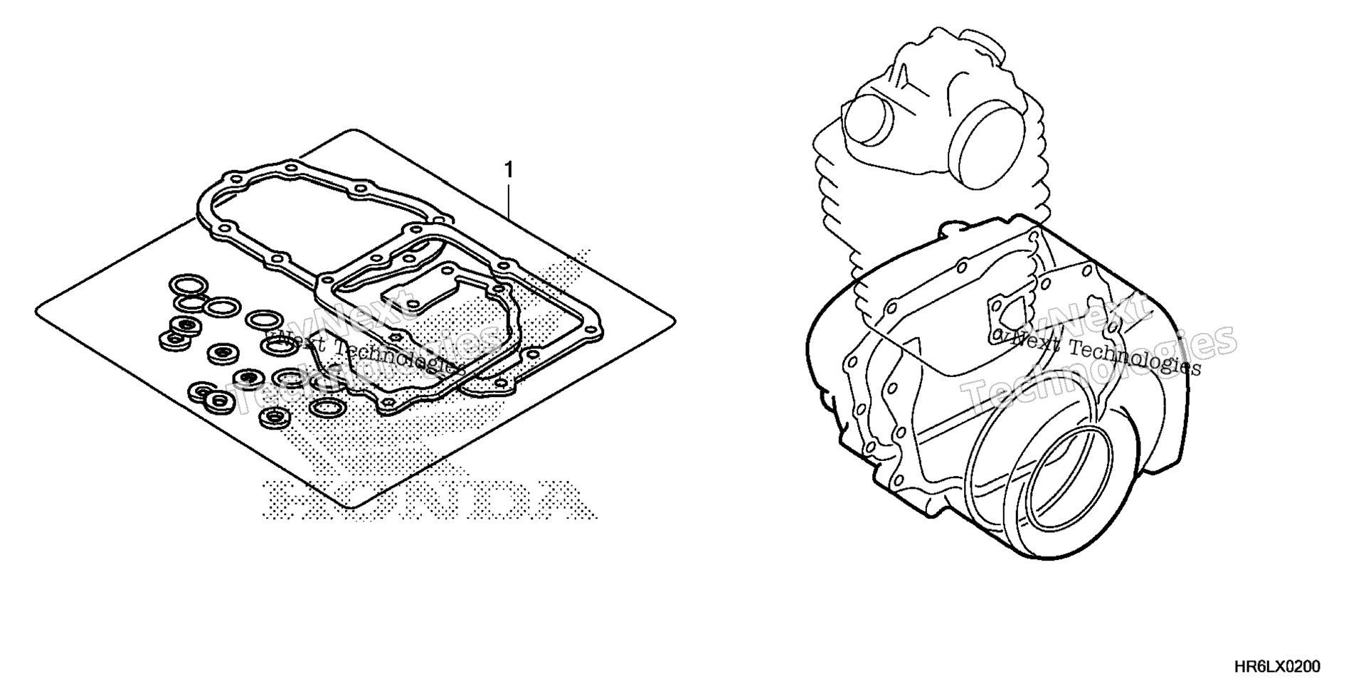 GASKET комплект B