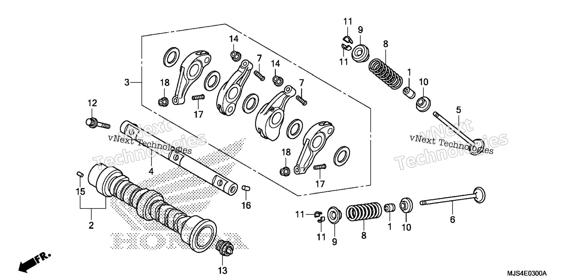 CAMSHAFT / клапан