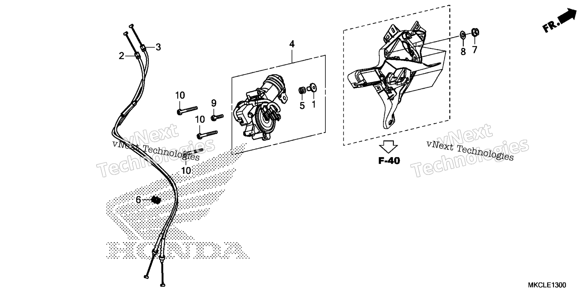 Задняя передача SHIFT ACTUATOR