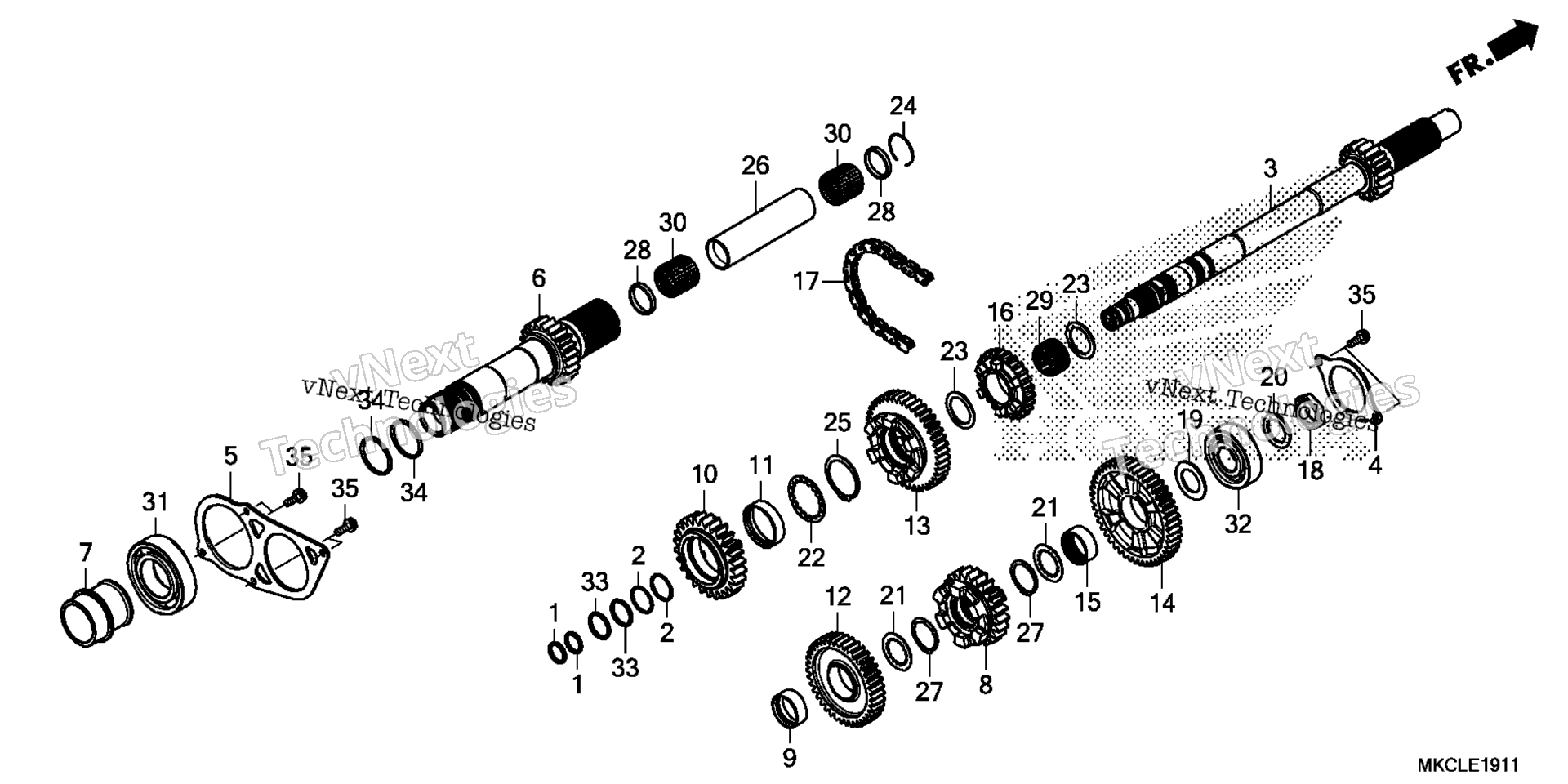Трансмиссия (MAINSHAFT) (DCT)