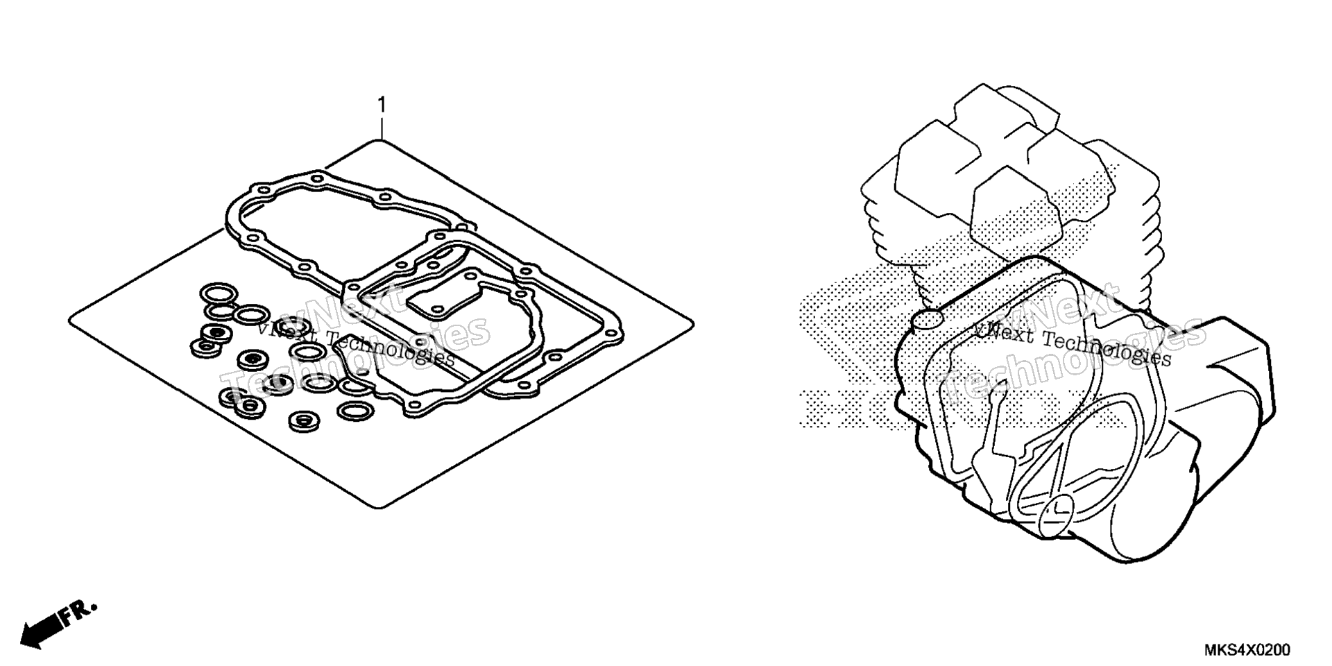 GASKET комплект B