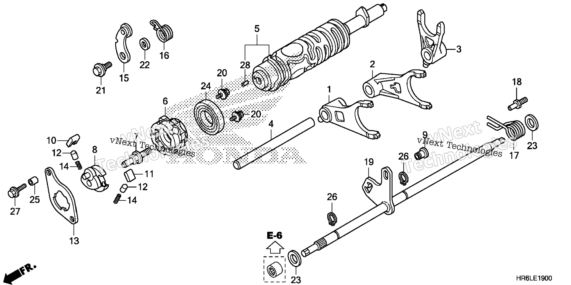 GEARSHIFT вилка