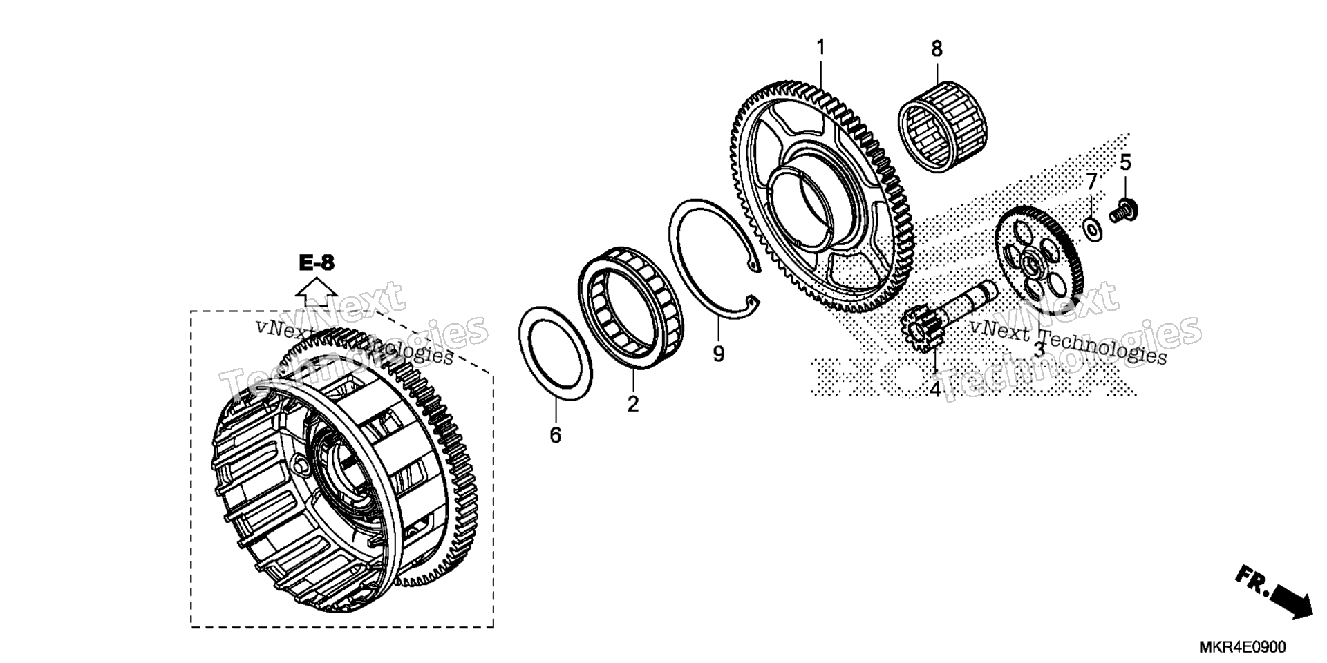 Пусковая система CLUTCH