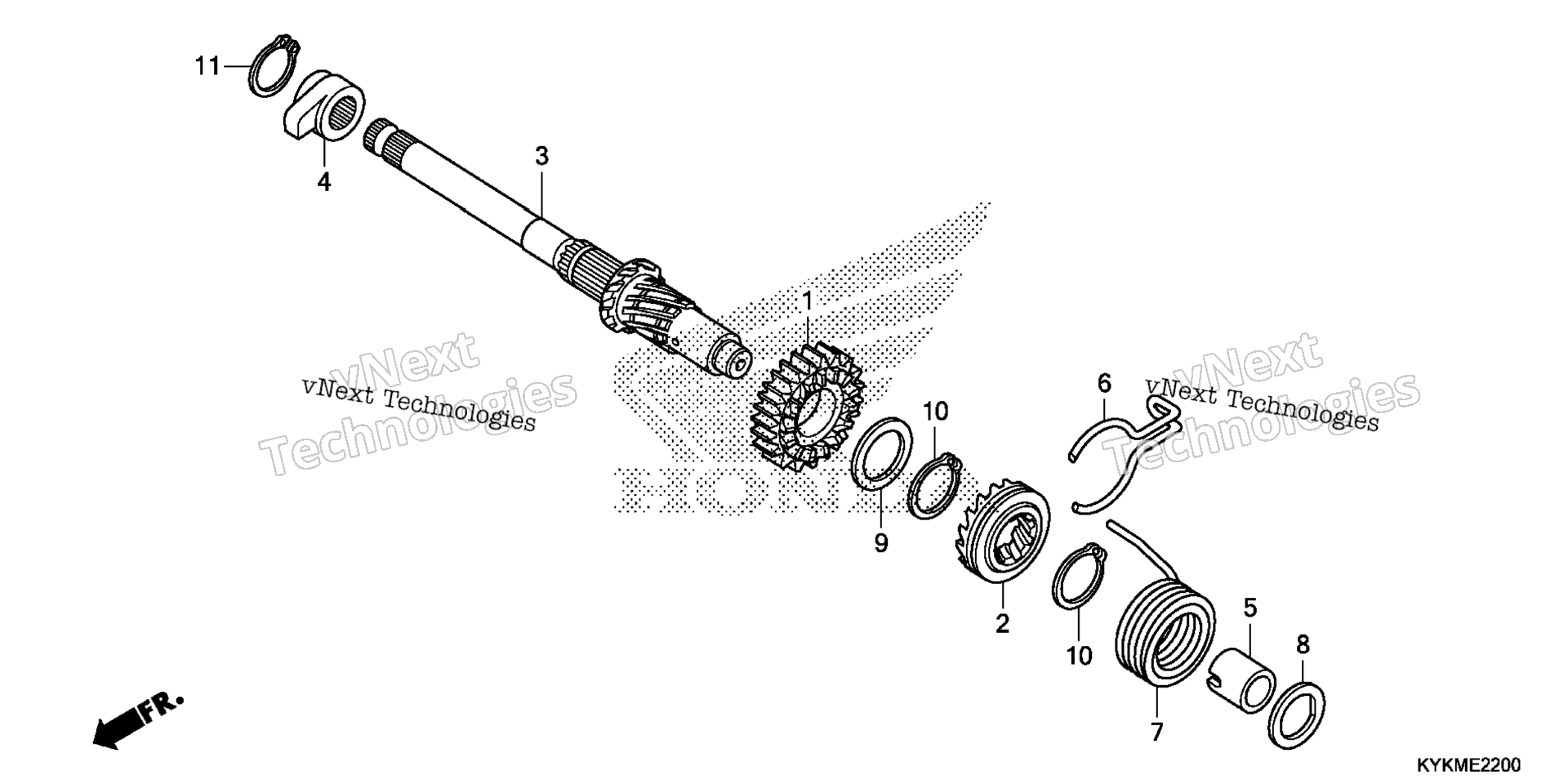 KICK стартер SPINDLE
